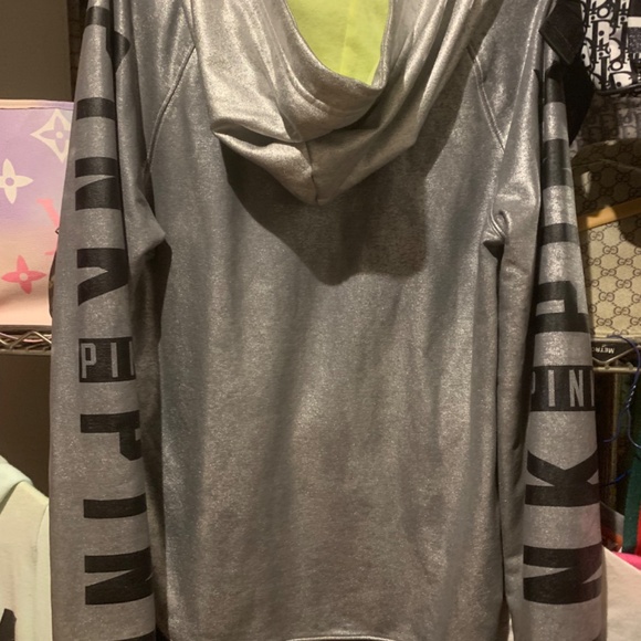 RARE Vs PINK sparkle coat - Picture 5 of 5